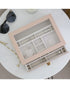 Stackers Classic Charm Drawer with Glass Lid Blush Pink