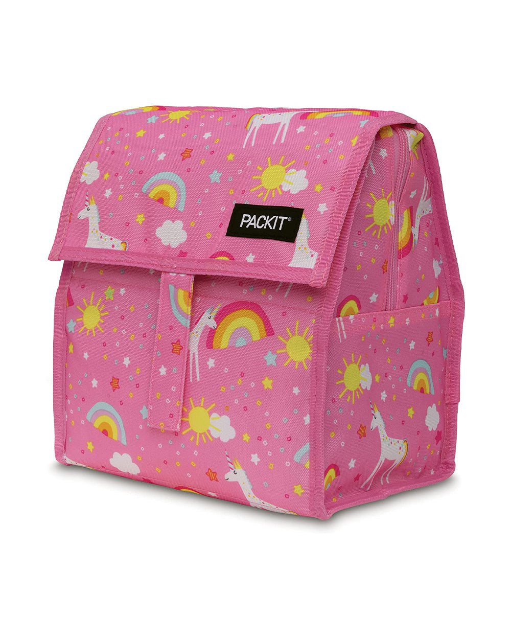 Packit Freezable 5.7 Liter Lunch Bag Unicorn Dream Pink
