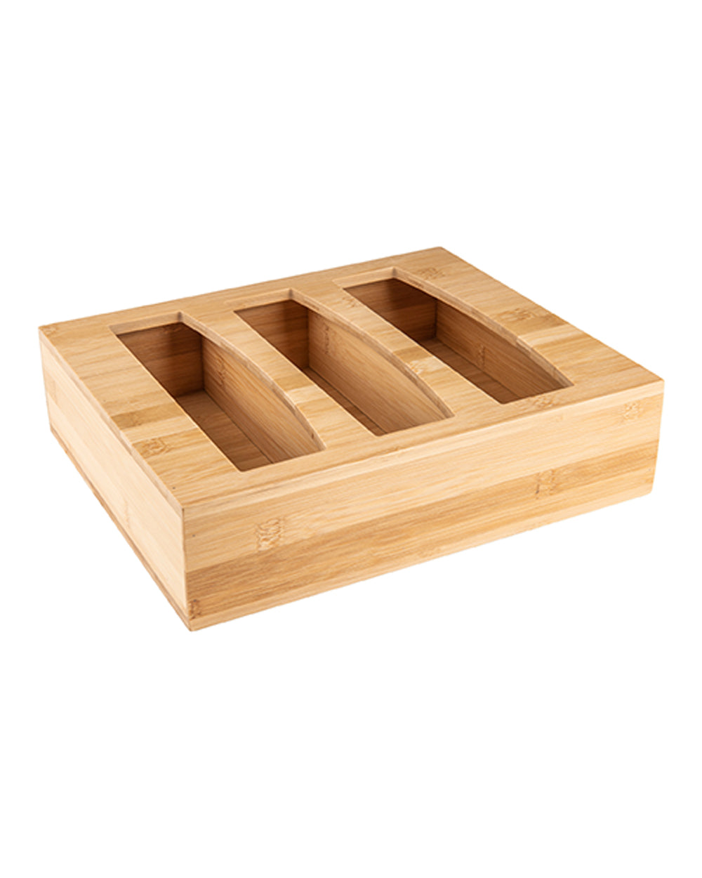 Little Storage Bamboo Sandwich Bag Organizer