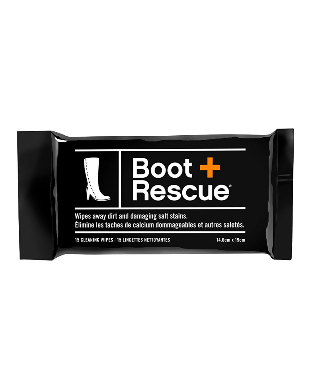 Boot Rescue All Natural Cleaning Resealable Wipes L8 x W18 x H1.5 cm Pack of 15