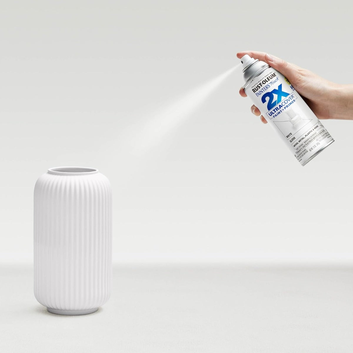 Rust-Oleum Pt 2X Uc 12Oz Gloss White