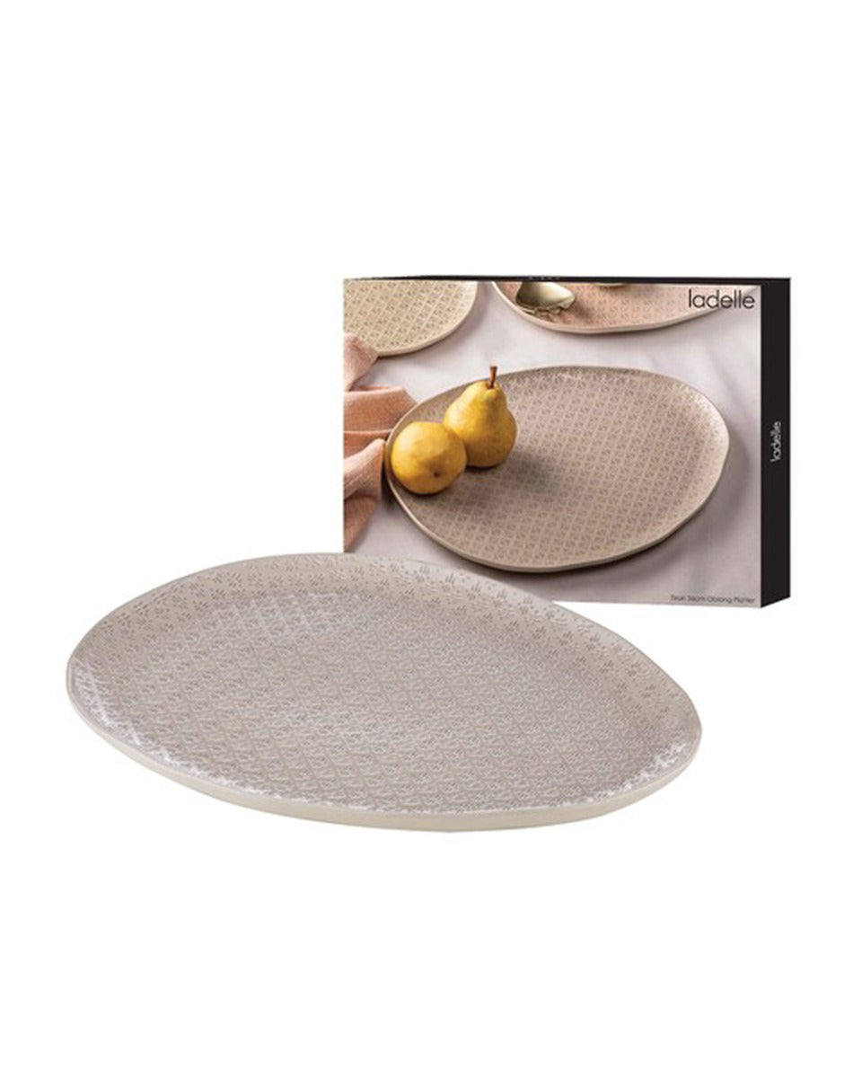 Ladelle Tirari Travertine 36cm Oblong Platter