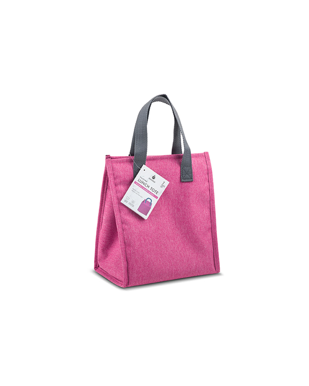 Manna Handled Velcro Lunch Bag Rouge