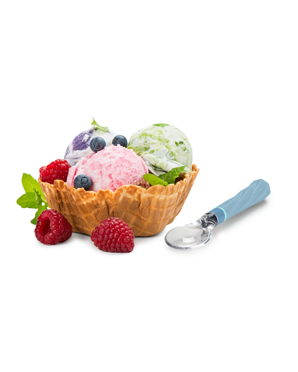 Joie Swirl Ice Cream Spoons Blue