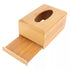Honeybee Bamboo Tissue Holder 23 x 12 x 8.5 cm