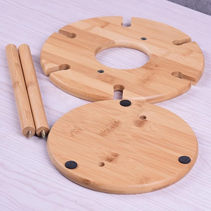 Honeybee Wine Glass Drying Rack & Bottle Holder