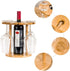 Honeybee Wine Glass Drying Rack & Bottle Holder