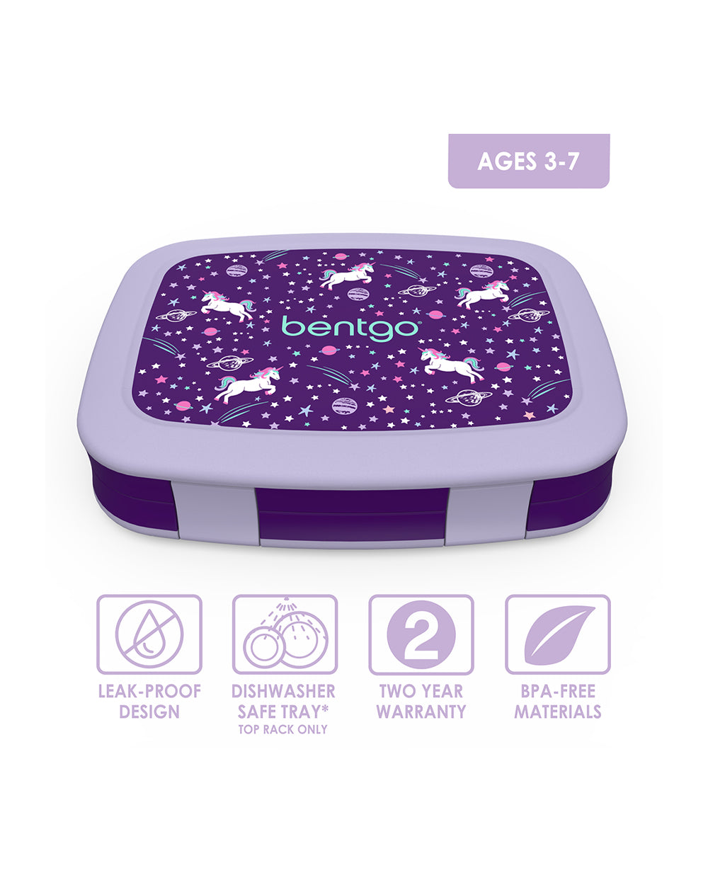 Bentgo Kids Lunch Box Unicorn