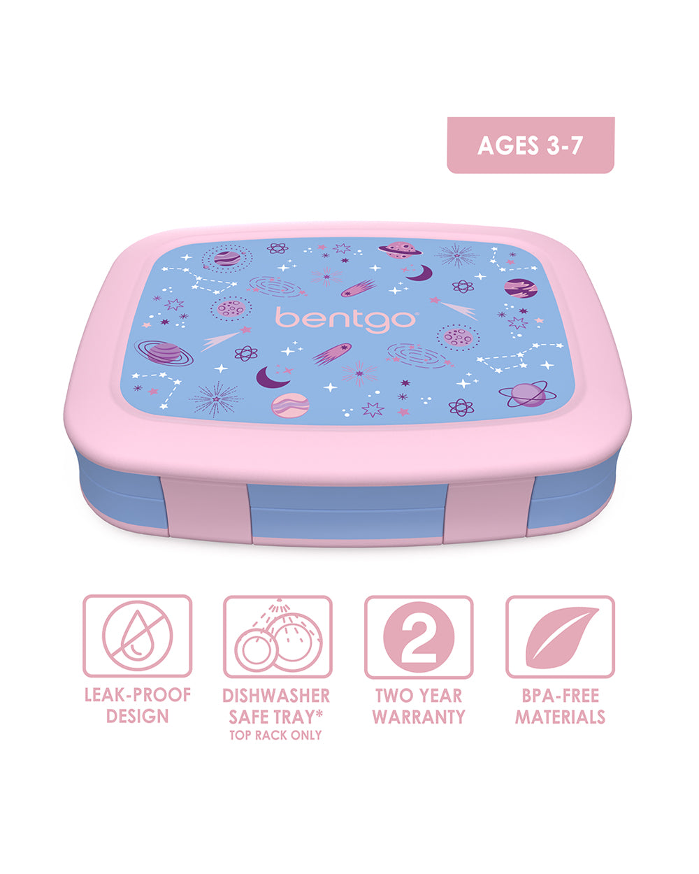 Bentgo Kids Lunch Box Carousel Unicorns