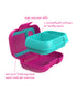 Bentgo Kids Snack Box Fuschia