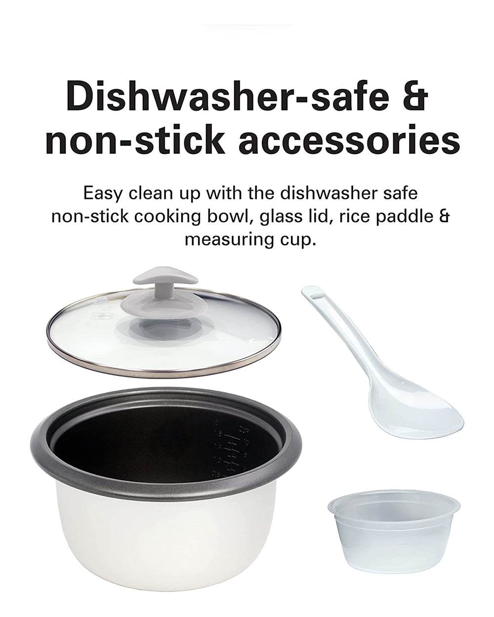 Hamilton Beach 1.5 Liter Rice Cooker & Steamer 500W (Display Unit)