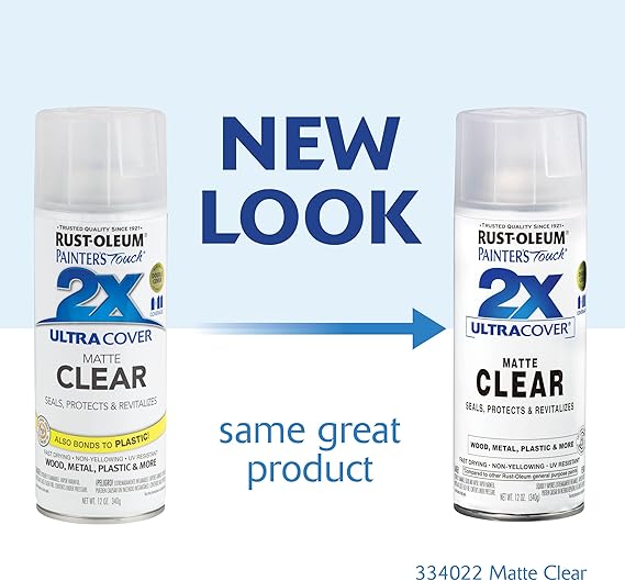 Rust-Oleum Pt 2X Uc Clear Matt 12Oz