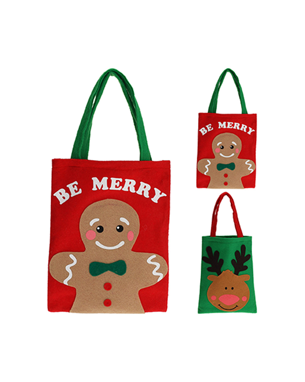 Homesmiths Xmas Gift Bag 20Cm Assorted 1 Piece