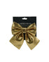 Homesmiths Xmas Bow Paillette 17Cm Gold