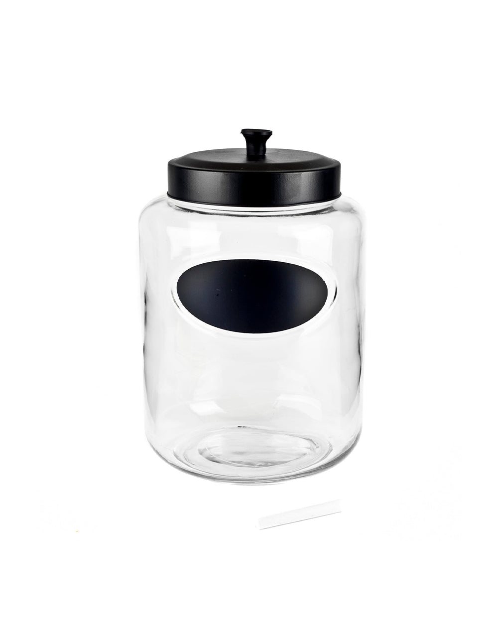 Housewares International 5.2 Liter Round Jar with Lid & Chalk Label