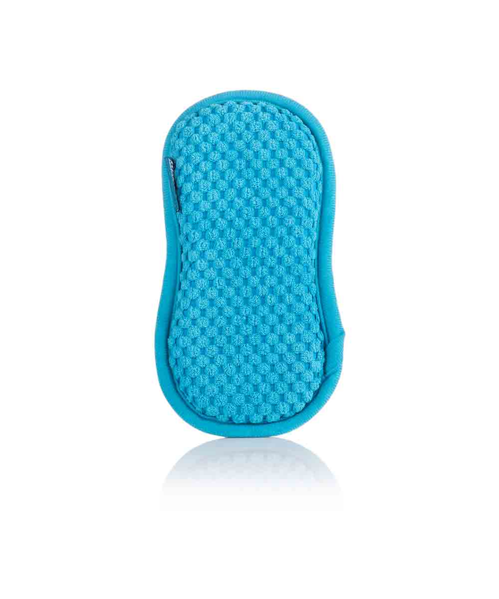 Minky Cloth Anti Bacterial Bathroom Pad Blue