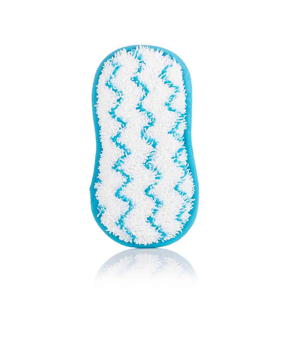 Minky Cloth Anti Bacterial Bathroom Pad Blue