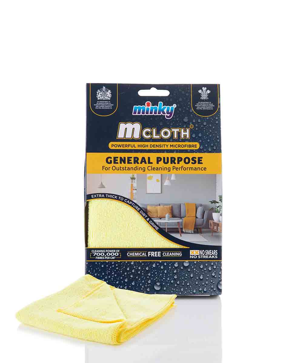 Minky Microfiber General Purpose cloth yellow