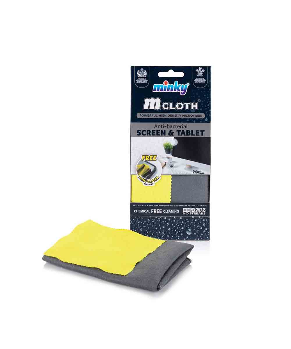 Minky Cloth Anti-Bacterial Screen & Tablet Cloth