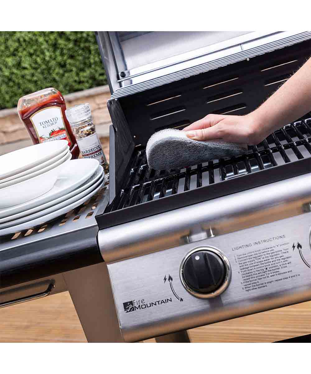 Minky Cloth Grill & Pan Scourer Pack of 2