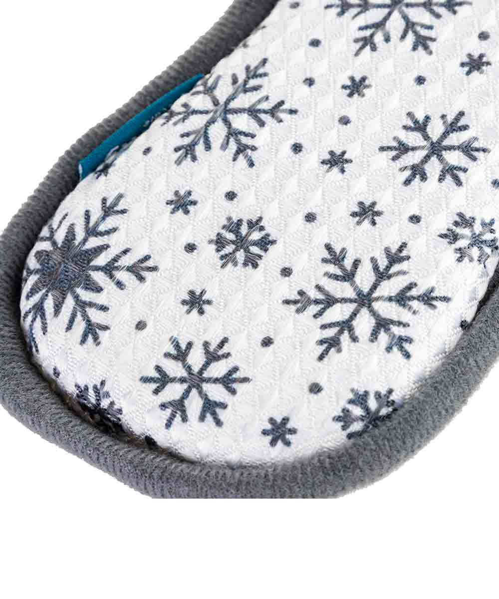 Minky Cloth anti-bacterial pad winter Snowflake