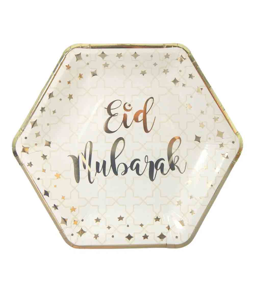 Peacock Party Plates Pack of 10