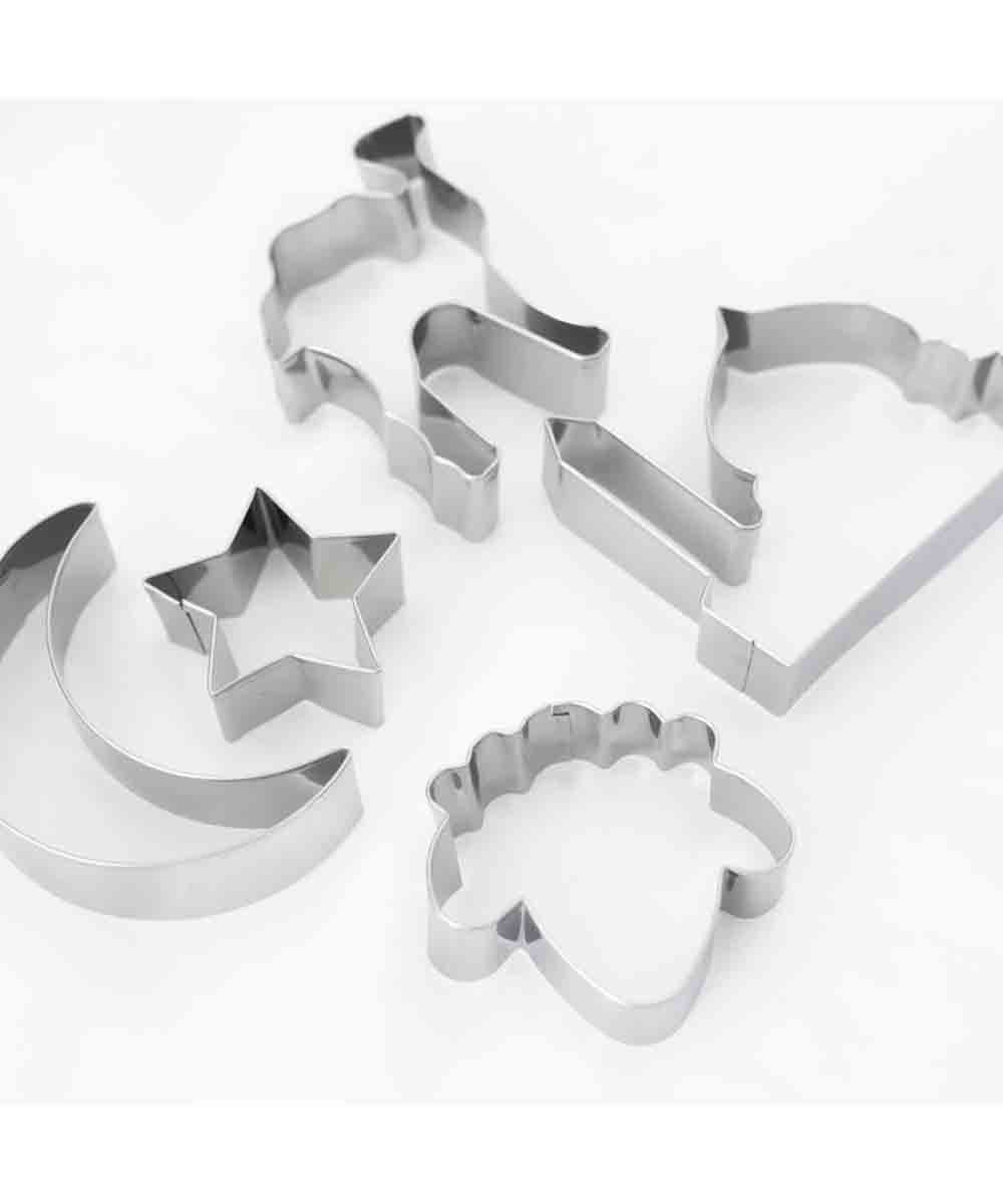 Peacock Islamic Shapes Cookie Cutters Pack of 5