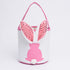 Easter basket 23x24cm Pink