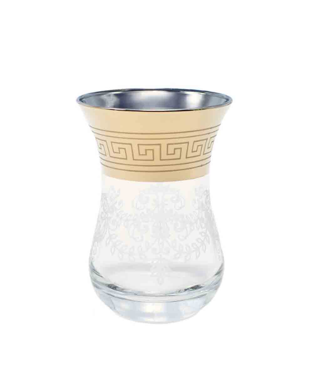 Glasstar Glasses for Tea 160ML Set of 6 Baroque