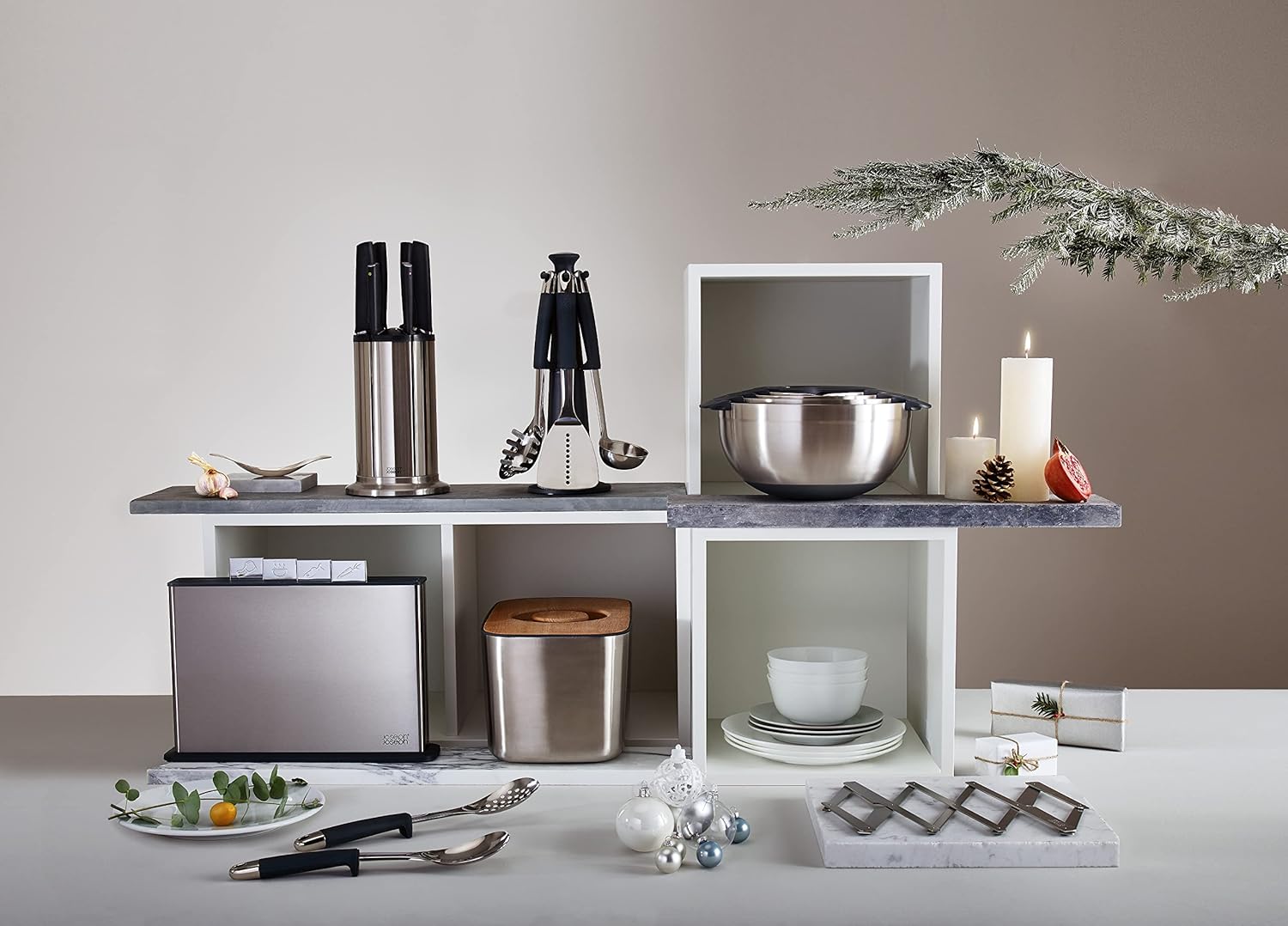 Joseph Joseph Elevate Carousel Stainless Steel Utensil Set of 6