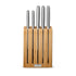Joseph Joseph Elevate Steel Knives Bamboo Block Set of 5