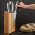 Joseph Joseph Elevate Steel Knives Bamboo Block Set of 5