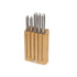 Joseph Joseph Elevate Steel Knives Bamboo Block Set of 5