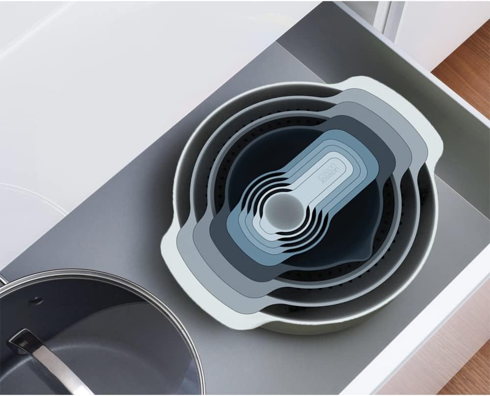 Joseph Joseph Nest Food Preparation Editions Sky Blue Set of 9