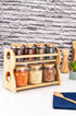 Honey Bee Bench 2 Tiers Spice Rack 8 pieces
