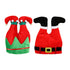Eurowrap Elf & Santa Christmas Hats – Holiday Party Wear, Seasonal Festive Accessories for Kids and Adults, Christmas Celebration, and Holiday Fun – Assorted Designs