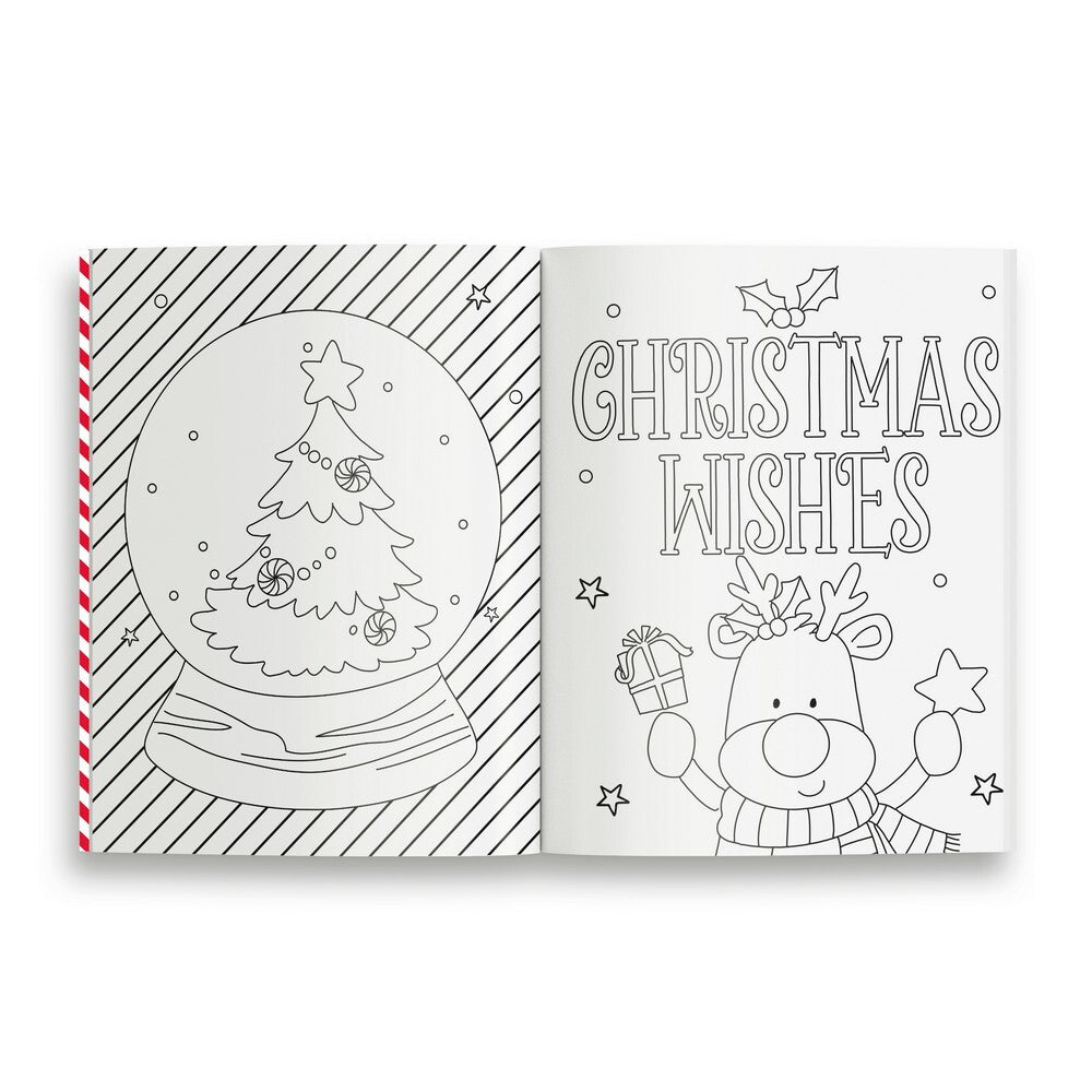 Eurowrap Christmas Colouring Book – Holiday Activity, Seasonal Kids Fun, Christmas Crafts, Creative Entertainment, Festive Learning, and Holiday Celebration