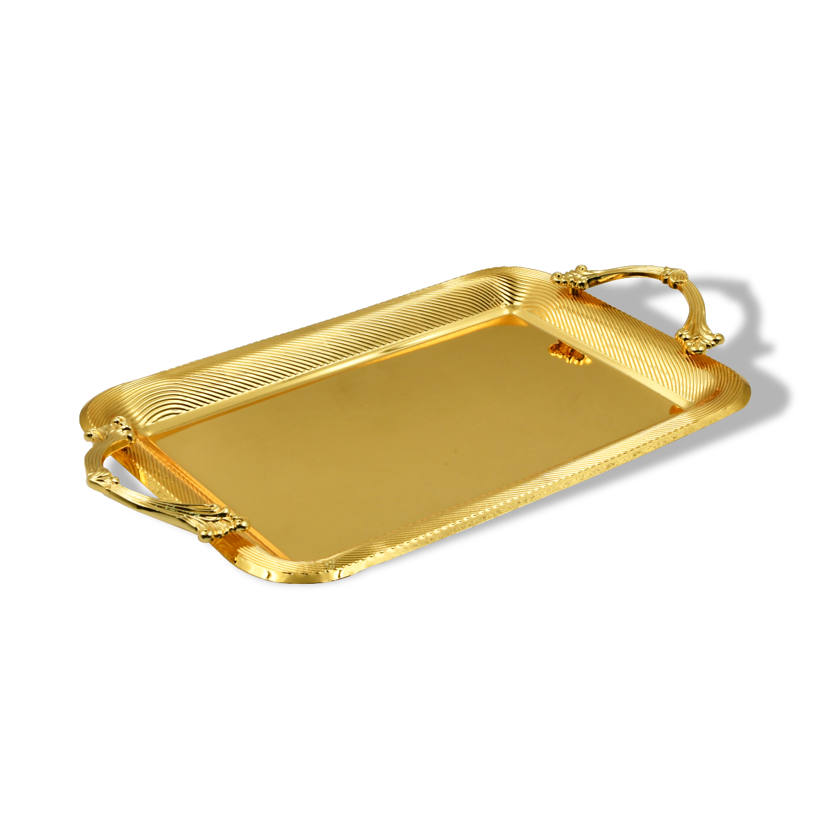 Homesmiths Ramadan Rectangle Tray Large Gold