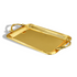 Homesmiths Ramadan Rectangle Tray Small Gold