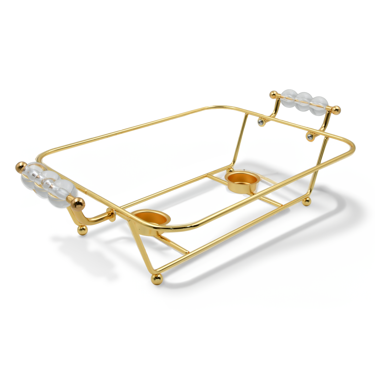 Homesmiths Ramadan Rectangular Food Warmer Gold