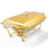 Homesmiths Ramadan Rectangular Food Warmer Gold