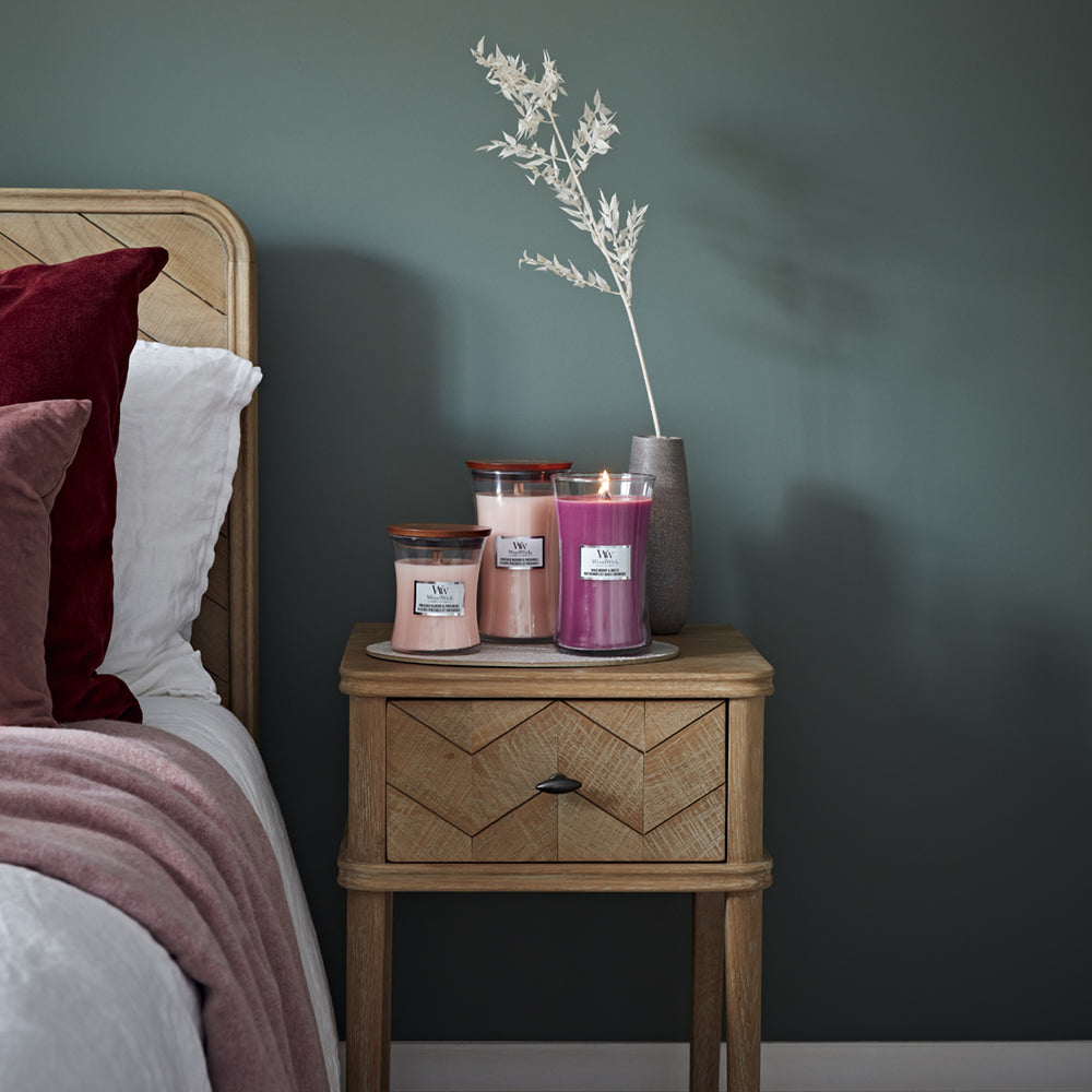 Woodwick Large Hourglass Candle Wild Berry & Beets