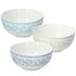 Tognana Iris Celine 14cm Bowl – Elegant Porcelain Bowl for Cereal, Soup, Snacks & Desserts for Home, Office & Dining Tableware, Assorted 1 Piece