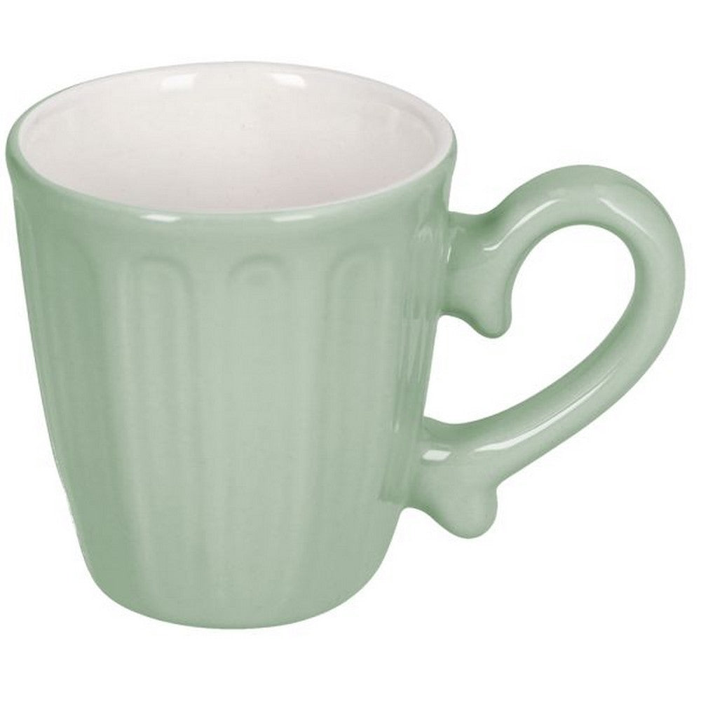 Tognana Madrid Camille Verde 100ml Cup – Elegant Porcelain Cup for Espresso & Hot Beverages for Home, Office & Café