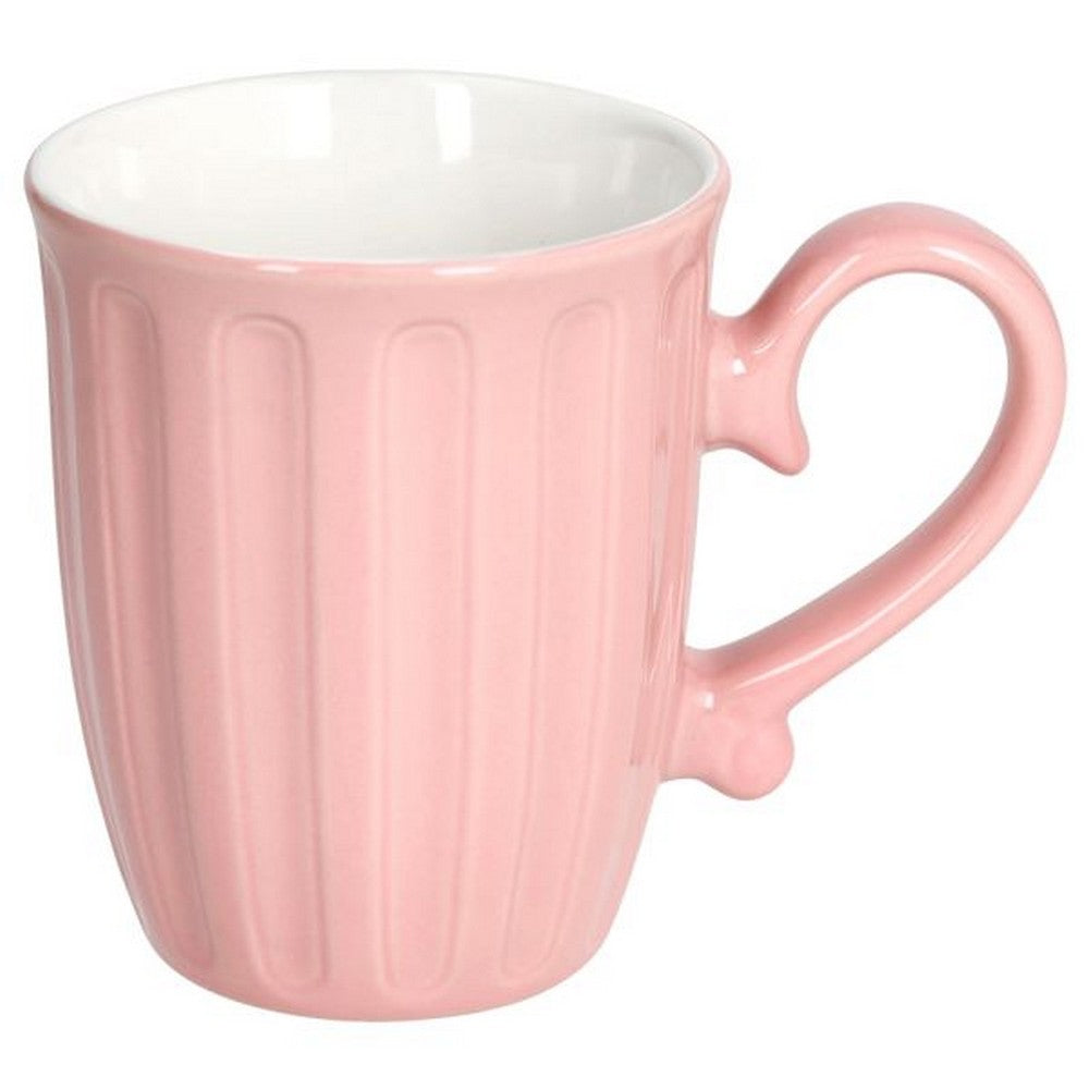 Tognana Madrid Camille Rosa 300ml Mug – Elegant Porcelain Cup for Coffee, Tea & Hot Beverages, Modern Design for Home, Office & Café