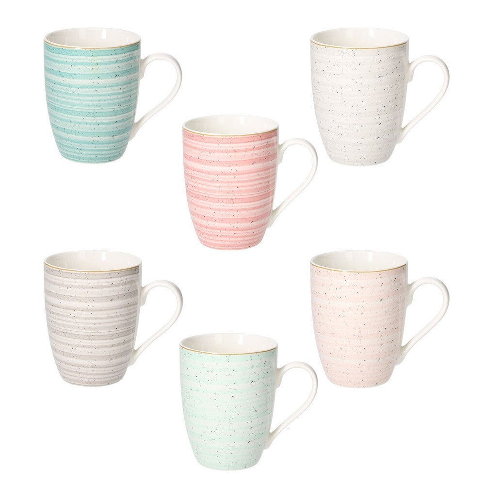 Tognana Iris Pepper Bamboo 340ml Mug – Eco-Friendly Bamboo Cup for Coffee, Tea & Beverages, Assorted 1 Piece