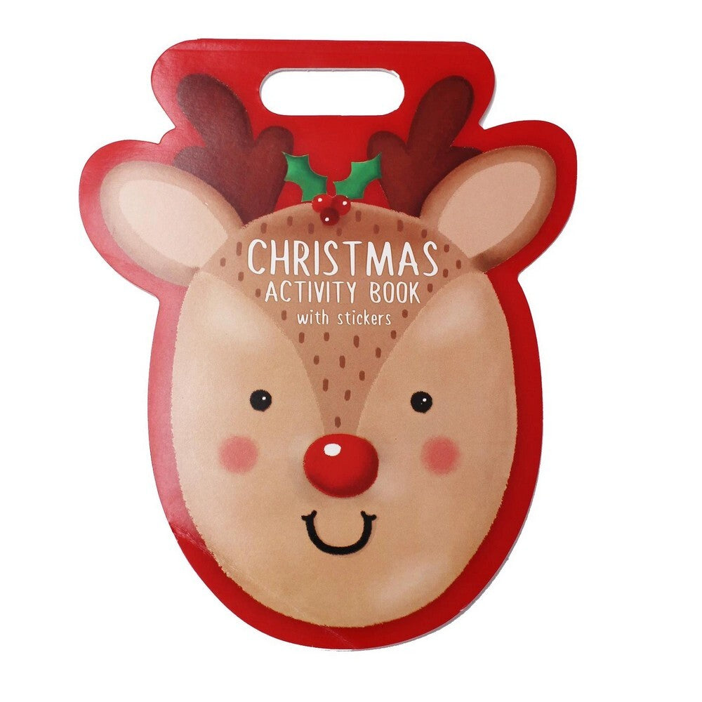 RSW Christmas Reindeer Activity Pad – Holiday Fun and Seasonal Activities for Kids and Family, Festive Games, Christmas Celebration, and Holiday Entertainment