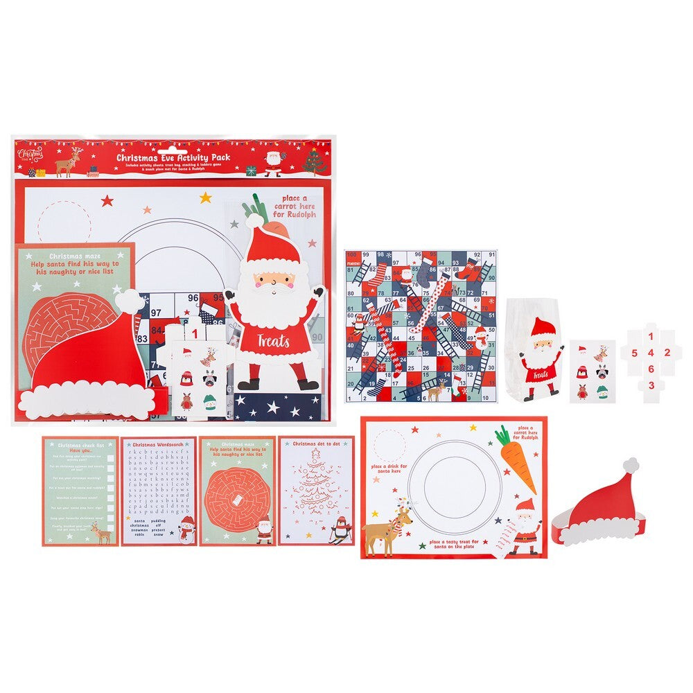 RSW Christmas Eve Activity Pack – Holiday Fun and Seasonal Activities for Kids and Family, Festive Games, Christmas Celebration, and Holiday Entertainment