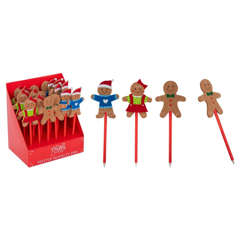 RSW Christmas Gingerbread Pen – Fun Holiday Stationery for Kids, Seasonal Gifts, Festive Christmas Activities, Holiday Writing Fun, and Seasonal Celebration