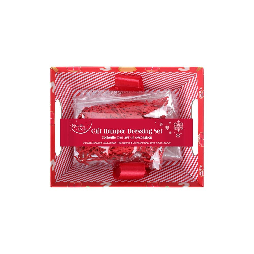 Eurowrap Christmas Gingerbread Hamper Set – Holiday Gift Basket, Festive Packaging, Seasonal Gift Giving, Christmas Celebration, and Holiday Treats for Family and Friends